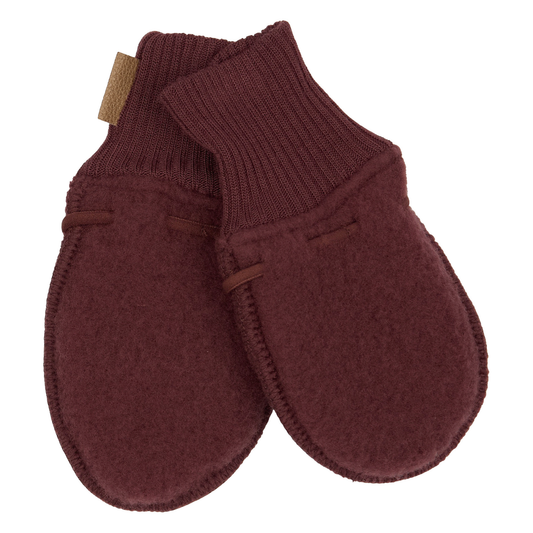 Mikk-Line - Wool Mittens, 9315ML_1 - Rum Raisin
