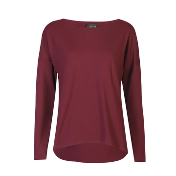 Liberté - Alma Top LS Fleece, 9354 - Bordeaux