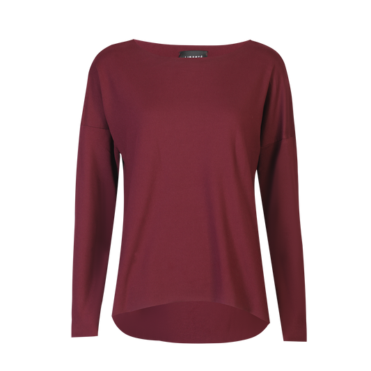 Liberté - Alma Top LS Fleece, 9354 - Bordeaux