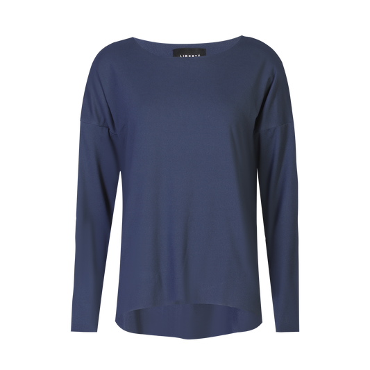 Liberté - Alma Top LS Fleece, 9354 - Navy