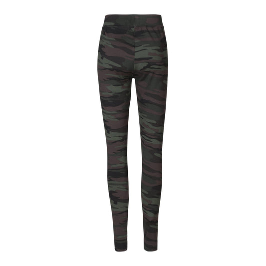 Liberté - Alma Leggings Fleece, 9355 - Dusty Camo Dark Brown