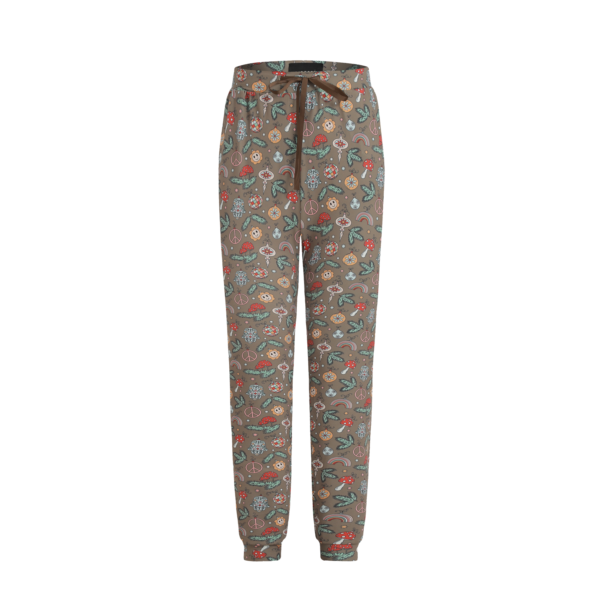 Liberté - Alma Pants, 9500 - Smiley Peace Brown