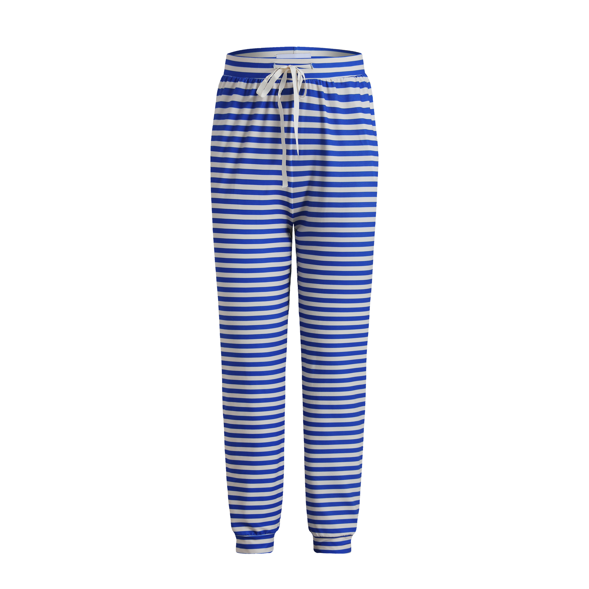 Liberté - Alma Pants, 9500 - Stripe Ivory Cobolt