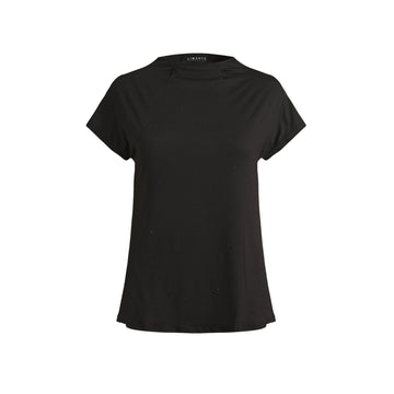 Liberté - Alma Top SS, 9501 - Black Black Simili