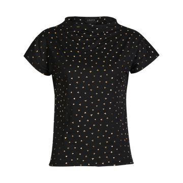 Liberté - Alma Top SS, 9501 - Black Gold Heart