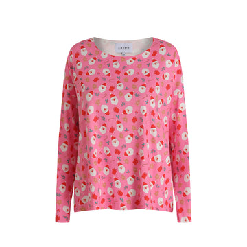 Liberté - Alma LS Top, 9504 - Santa Pink