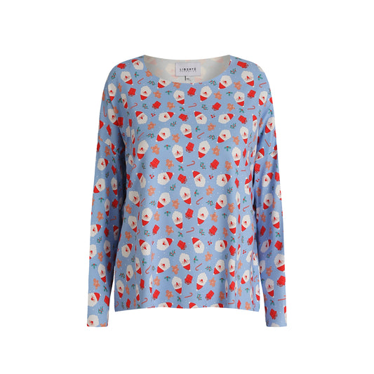 Liberté - Alma LS Top, 9504 - Santa Skyblue