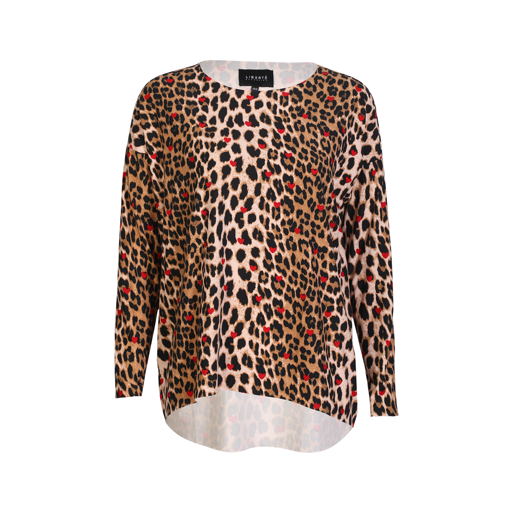 Liberté - Alma LS Top, 9504 - Lux Leo Red Heart