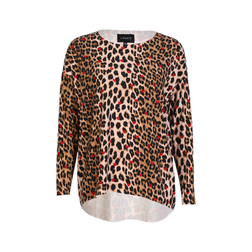 Liberté - Alma LS Top, 9504 - Lux Leo Red Heart
