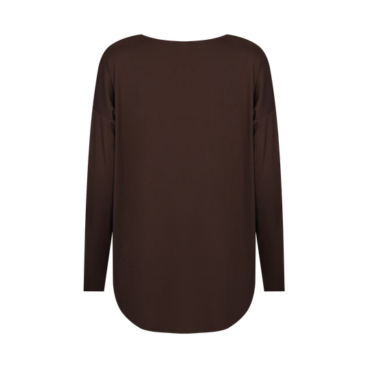 Liberté - Alma LS Top, 9504 - Coffee Bean