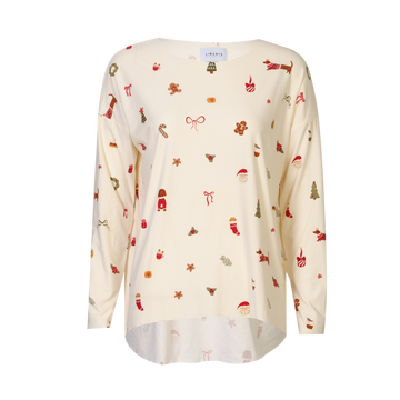 Liberté - Alma LS Top, 9504 - Dog Creme