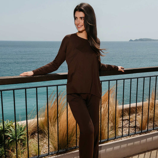 Liberté - Alma LS Top, 9504 - Espresso