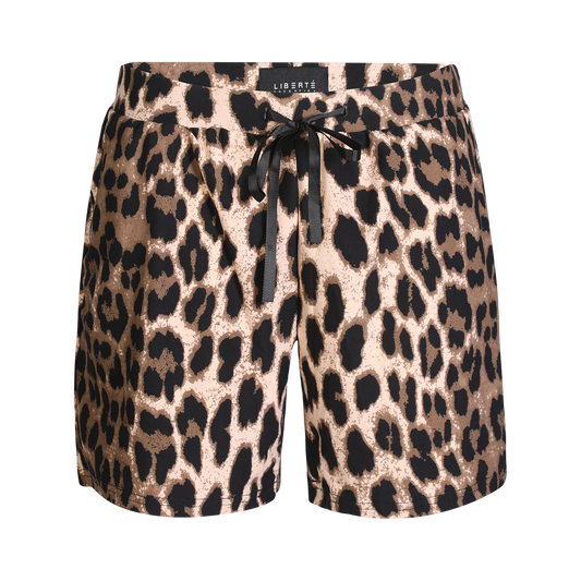 Liberté - Alma Shorts, 9517 - Big Lux Leo Fossil