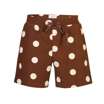 Liberté - Alma Shorts, 9517 - Brown Creme Dot