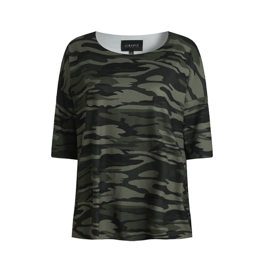 Liberté - Alma T-shirt SS, 9519 - Dusty Camo