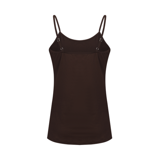 Liberté - Alma Strap Top, 9523 - Coffee Bean