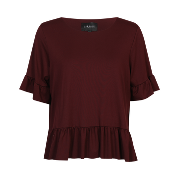 Liberté - Alma Frill T-shirt SS, 9549 - Port Royale