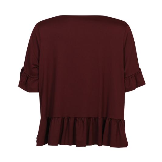 Liberté - Alma Frill T-shirt SS, 9549 - Port Royale