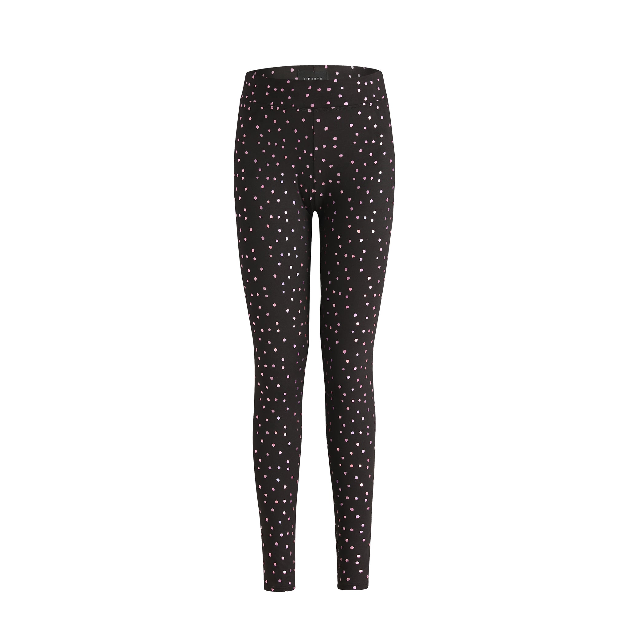 Liberté - Alma Leggings, 9550 - Black Pink Holographic Dot