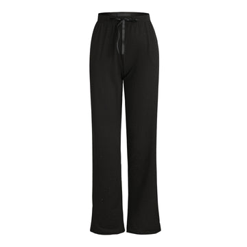 Liberté - Alma Wide Pants, 9564 - Black Black Simili