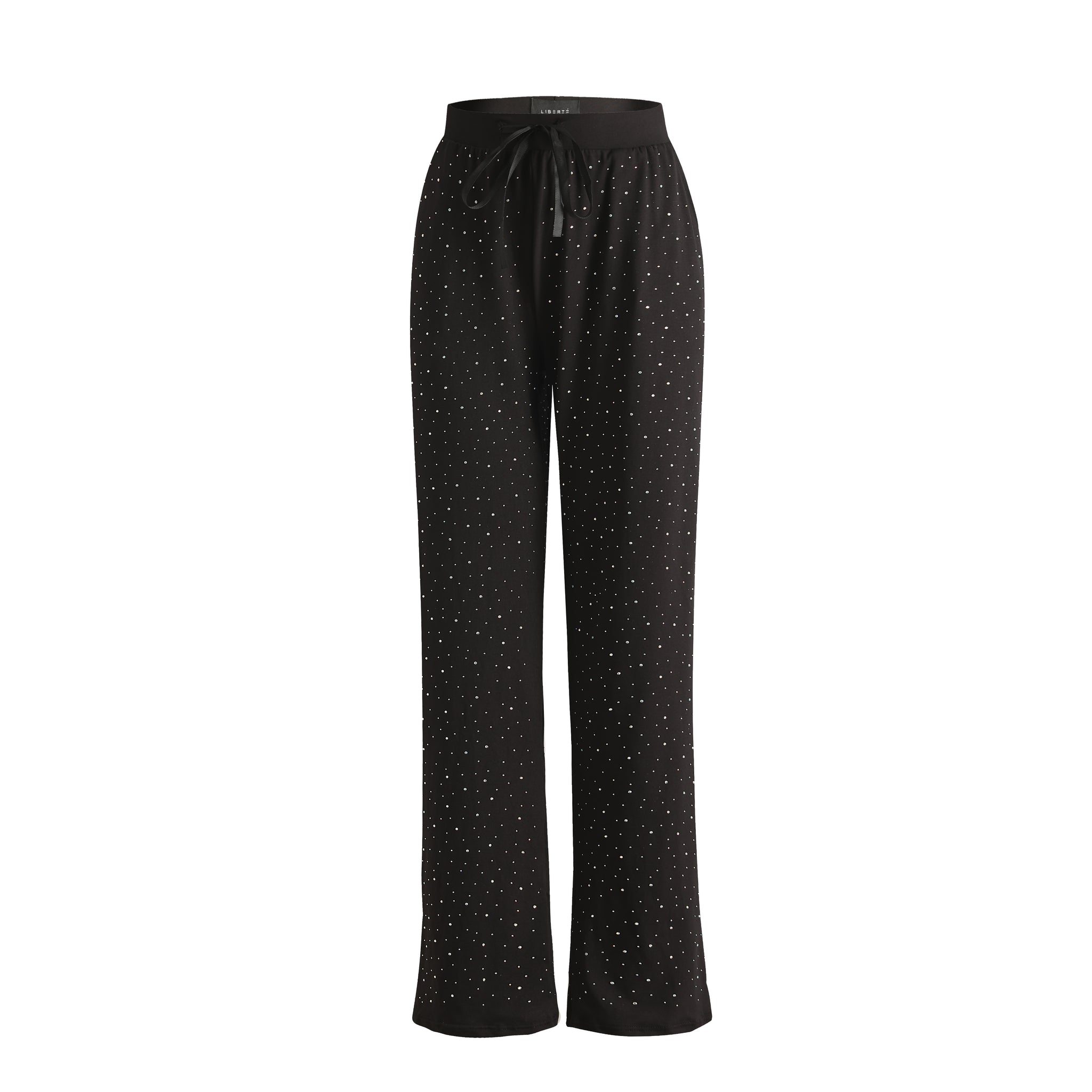 Liberté - Alma Wide Pants, 9564 - Black Simili