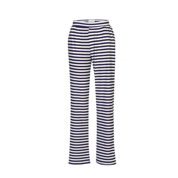 Liberté - Alma Wide Pants, 9564 - Blue Creme Stripe