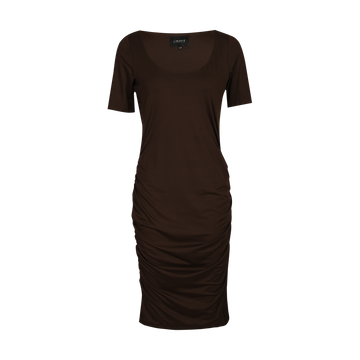 Liberté - Alma SS Turn Dress, 9578 - Coffee Bean
