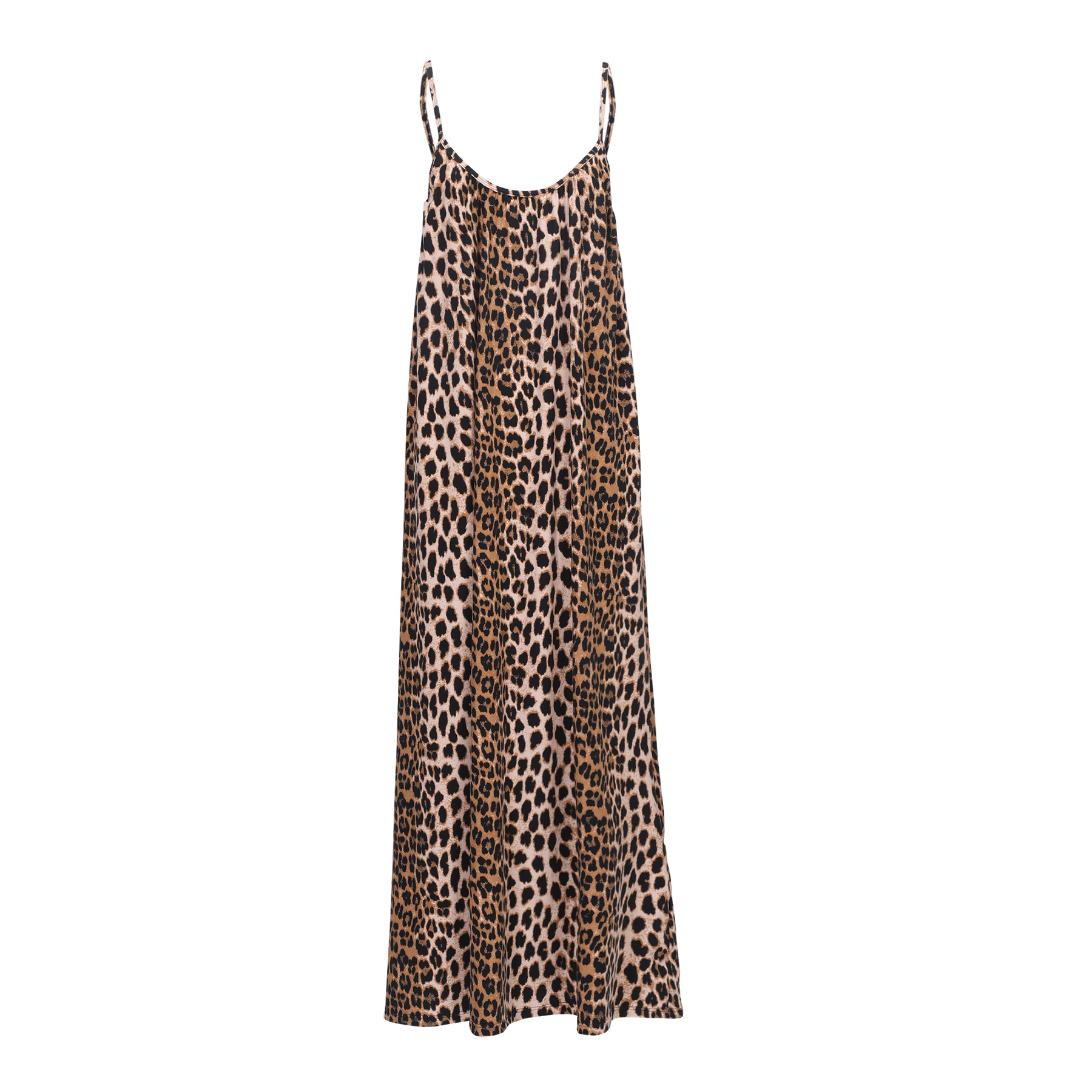 FORUDBESTILLING // Liberté - Alma Long Strap Dress, 9579 - Lux Leo (Levering ca. uge 19/20)