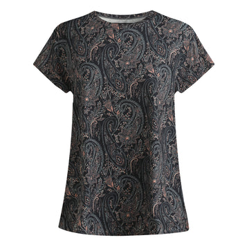 Liberté - Alma U T-shirt SS, 9581 - Night Sky Paisley