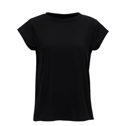 FORUDBESTILLING // Liberté - Alma U T-shirt SS, 9581 - Black (Levering ca. uge 19/20)