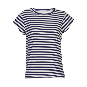 Liberté - Alma U T-shirt SS, 9581 - Blue Creme Stripe