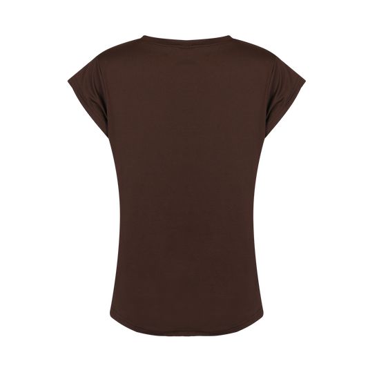 Liberté - Alma U T-shirt SS, 9581 - Coffee Bean