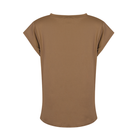 Liberté - Alma U T-shirt SS, 9581 - Shitake Brown