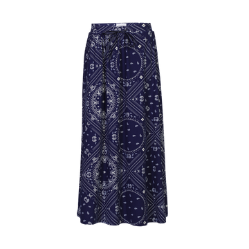 Liberté - Alma Loose Skirt, 9582 - Blue Scarf