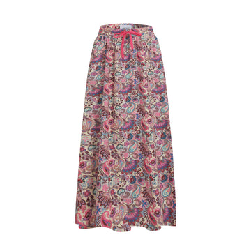Liberté - Alma Loose Skirt, 9582 - Pink Paisley