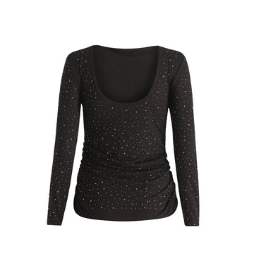 Liberté - Alma LS Turn Top, 9585 - Black Simili