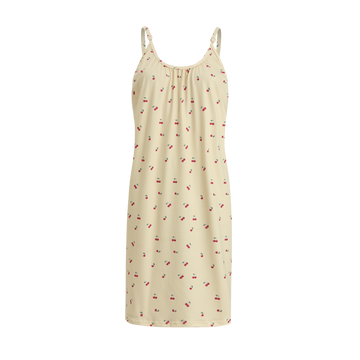 Liberté - Alma Short Strap Dress, 9588 - Yellow Cherry