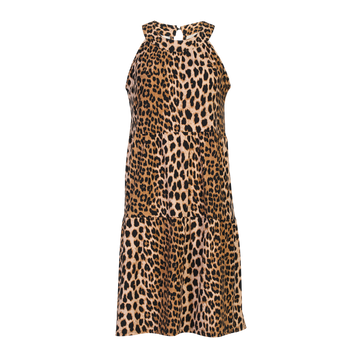 Liberté - Alma Anni Dress, 9589 - Lux Leo (x Neon Orange)