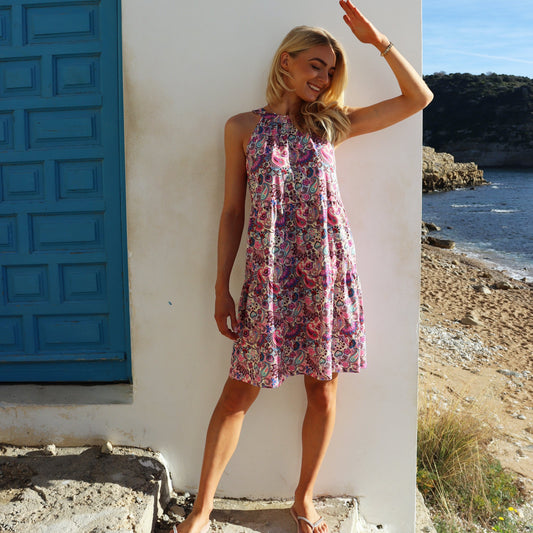 Liberté - Alma Anni Dress, 9589 - Pink Paisley