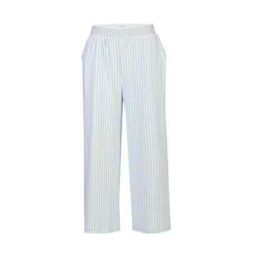 Liberté - Alma Culotte Pants, 9591 - Light Blue Creme Small Stripe