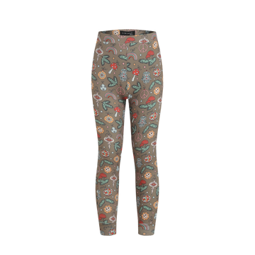 Liberté - Alma KIDS Pants, 9600 - Smiley Peace Brown
