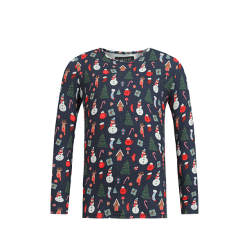 Liberté - Alma KIDS LS T-Shirt, 9659 - Cookiehouse Navy