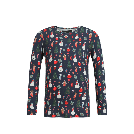 Liberté - Alma KIDS LS T-Shirt, 9659 - Cookiehouse Navy