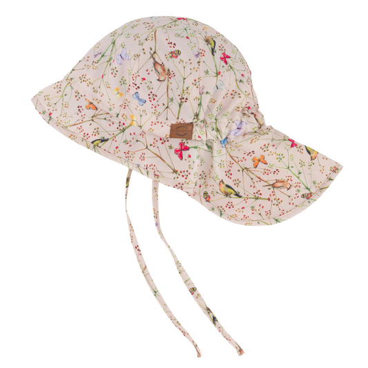 Mikk-Line - Summer Hat Long Neck AOP, 98115 - Offwhite