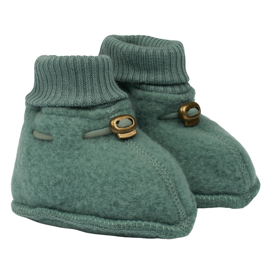 Mikk-Line - Wool Footies, 9815ML - Balsam Green