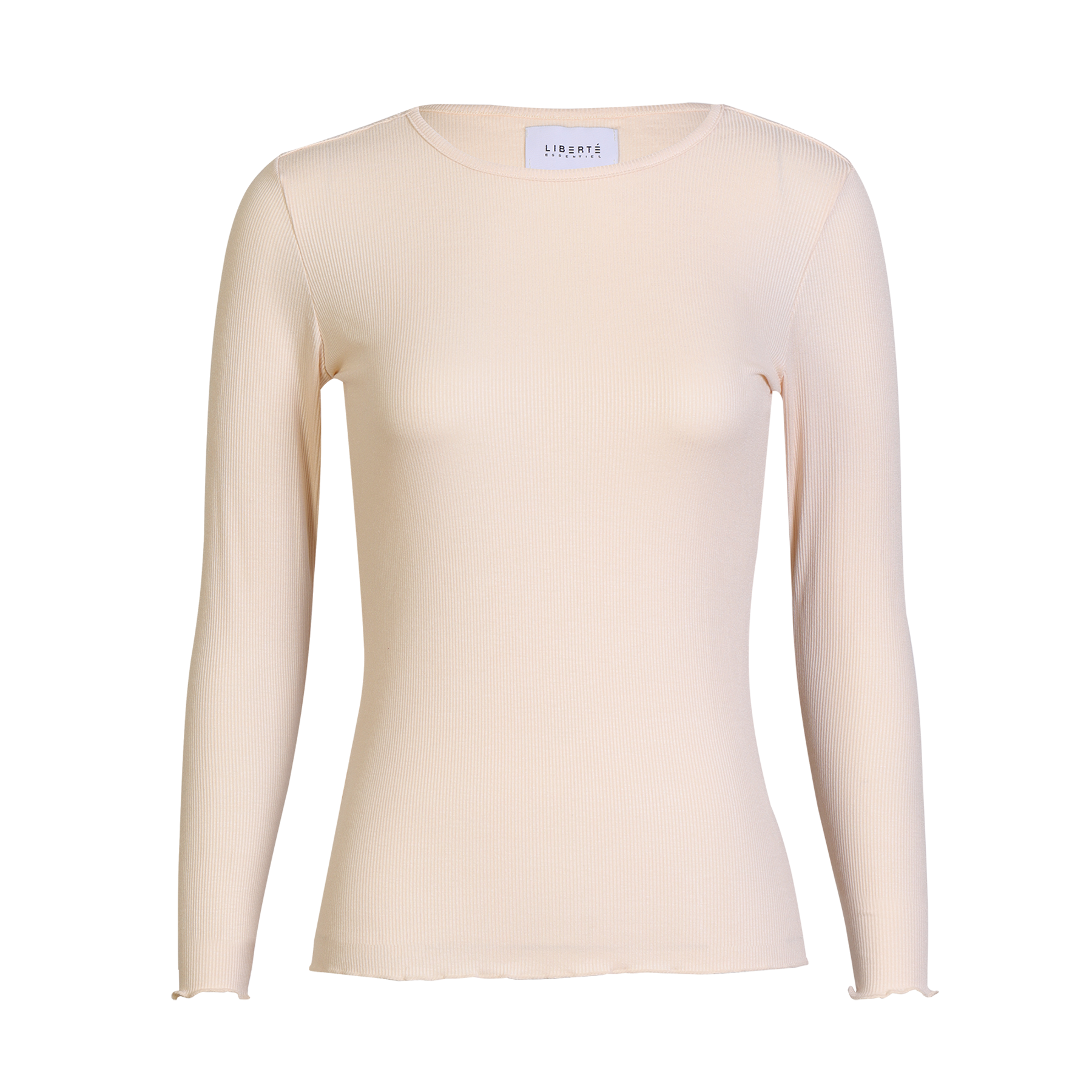 Liberté - Natalia LS Round Neck Blouse, 9914 - Creamy
