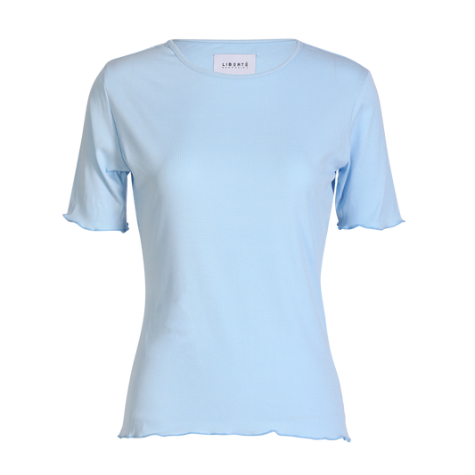 Liberté - Natalia SS Blouse, 9971 - Baby Blue