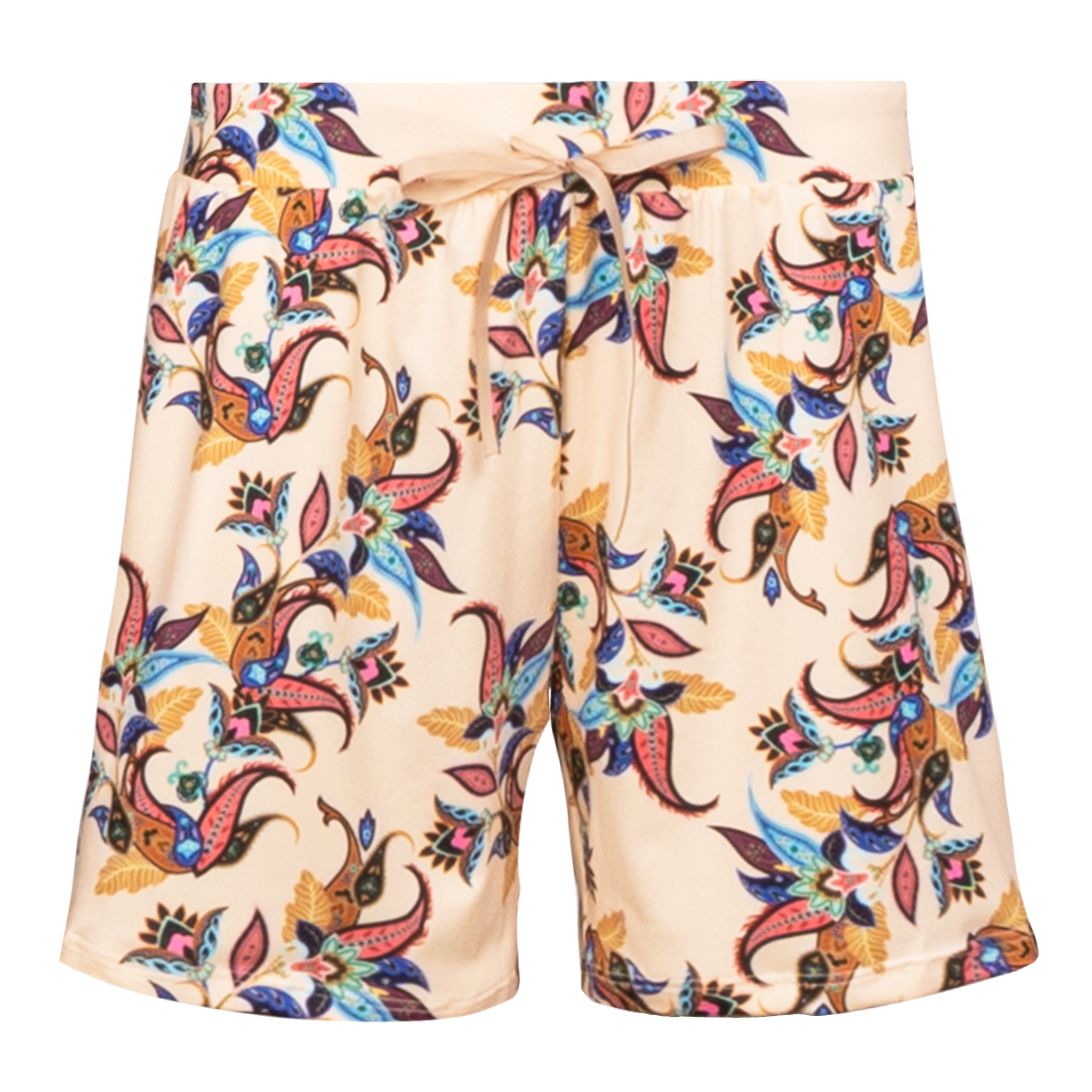 Liberté - Alma Shorts, 9517 - Vanilla Multicolor Paisley