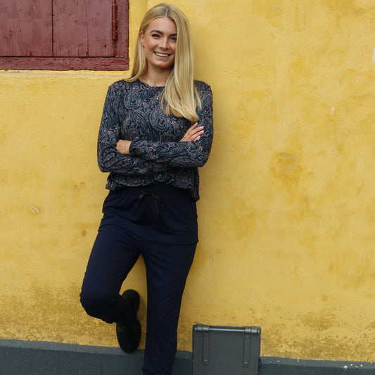 Liberté - Alma LS U T-shirt, 22146 - Night Sky Paisley