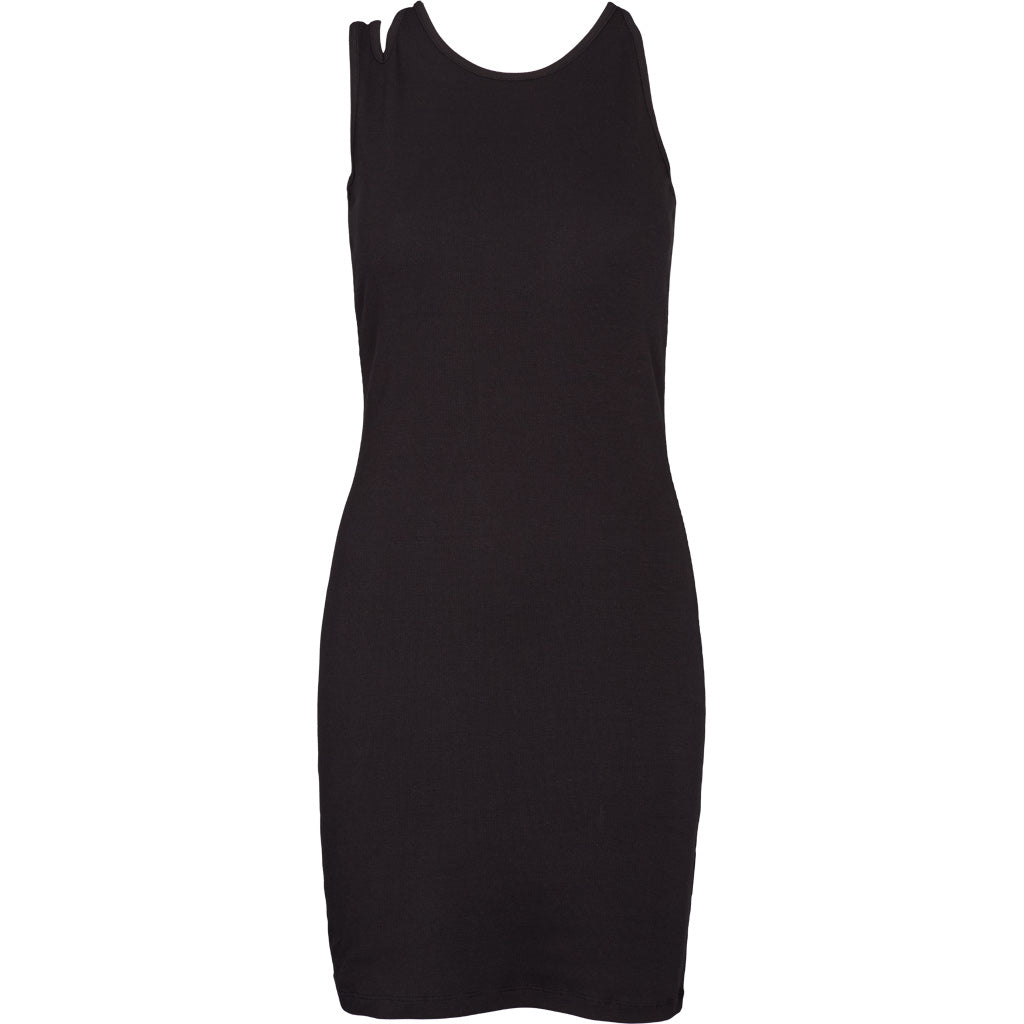 Basic Apparel - Ludmilla Asymmetric Dress - Black